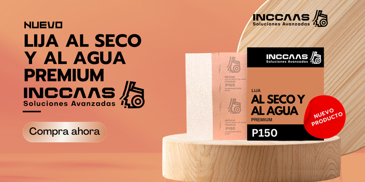 Lija al seco y al agua premium INCCAAS